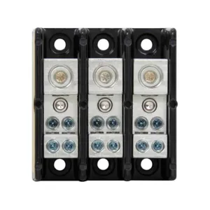 BUSSMANN 16220-3H Barrier Terminal Block, Power Disconnect | BC9NWV