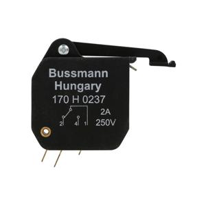 BUSSMANN 170H0237 Sicherungshalter-Zubehör, Mikroschalter, 2 A, 250 VAC | BC9VGV