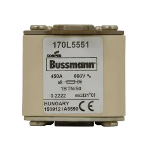 BUSSMANN 170L5551 Semiconductor Fuse, 450A | BD4TYG