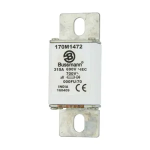 BUSSMANN 170M1472 Semiconductor Fuse, 315A | BD2ZEC