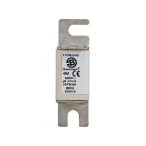 BUSSMANN 170M2660 Specialty Fuse, 40A, 690VAC | BD3MKU