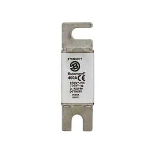 BUSSMANN 170M2671 Specialty Fuse, 400A, 690VAC | BD4UPZ