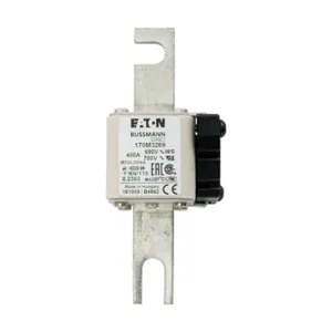 BUSSMANN 170M3269 Specialty Fuse, High Speed, 690VAC, 400A, Square Body Blade Fuse | BD6BNW