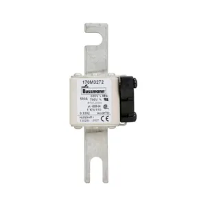 BUSSMANN 170M3272 Specialty Fuse, High Speed, 690VAC, 550A, Square Body Blade Fuse | BD2CVW