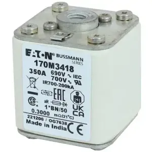 BUSSMANN 170M3418/LE Semiconductor Fuse, 6 Pack | BC7WHK