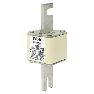 BUSSMANN 170M4211 Specialty Fuse, High Speed, 690VAC, 350A, Square Body Blade Fuse | BD3KPF