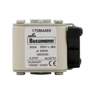 BUSSMANN 170M4469 Specialty Fuse, High Speed, 690VAC, 900A, Square Body Blade Fuse | BC8XNH