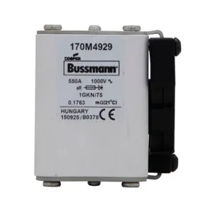 BUSSMANN 170M4929 Semiconductor Fuse, 550A, 690VAC | BD2VEP