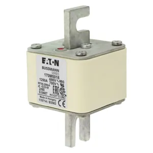 BUSSMANN 170M5018 Semiconductor Fuse, 1.25kA, 690VAC | BC9ZVQ