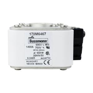 BUSSMANN 170M6467 Semiconductor Fuse, 1.4kA, 690VAC | BC8GAG