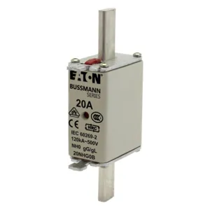 BUSSMANN 20NHG0B Specialty Fuse, 20A, 500VAC | BD2HUW