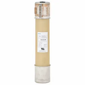 BUSSMANN 5ACLS-3R Acls Fuse, 3R, 5.5kV, 100 A, 4800VAC, 15 9/10 L x 3 Inch dia Fuse Size | CQ8BUR 361MA3