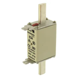 BUSSMANN 63NHG01B Square Body Blade Fuse, High Rupture, 500VAC, 63A | BD2KWA