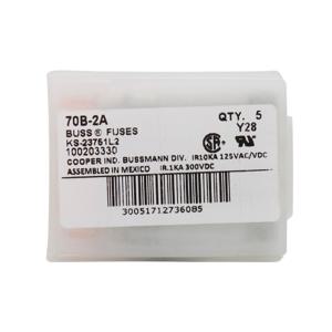 BUSSMANN 70H-3/4A Specialty Fuse, Telepower Indicator Fuse, Fast Blow, 125VAC/300VDC, 750mA | BD2XZZ
