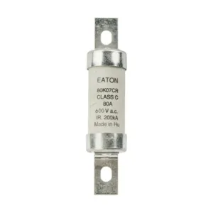 BUSSMANN 80K07CR Specialty Fuse, High Rupture, 660VAC, 80A, Cartridge Blade Fuse | BC7TUW