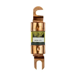 BUSSMANN ACK-175 Specialty Fuse, Bolt Down Fuse Strip, Time Delay/Slow Blow, 72VDC, 175A | BC8FWM