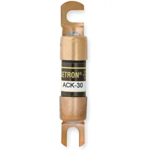 BUSSMANN ACK-30 Low Voltage Fuse 30a Ack 130vdc Paper | AA9EHF 1CR56