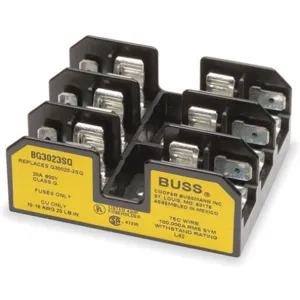 BUSSMANN BG3023SQ Fuse Block 20 A 600vac | AA9PPT 1EK95