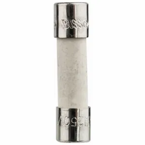 BUSSMANN BK/S501-125-R Ceramic Fuse, 0.13 A, 250 Vac, 1.5K A At 250 Vac, 100 PK | CQ8BRL 361MK0