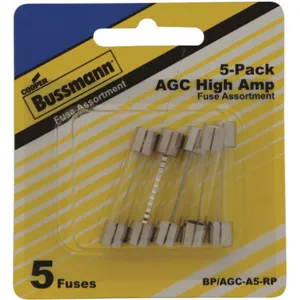 BUSSMANN BP/AGC-A5-RP Automotive Fuse Kit with 5 Fuses Included | CD2FGQ 49ZU11