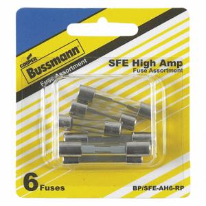 BUSSMANN BP/SFE-AH6-RP Fuse Kit, SFE, 6 Fuses Included, 14 to 30 A, SFE 14, 2030, No Fuse Class | CQ8BUL 49ZU12