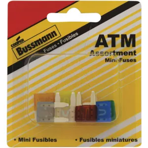 BUSSMANN BP/ATM-A8-RP Atm Blade Fuse Hi Amp Assortment | AE7WNZ 6AYE9