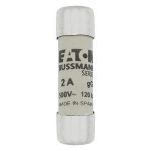 BUSSMANN C10G2 Kleinsicherung, träge, 2 A, 500 VAC, 10er-Pack | BC8JYQ