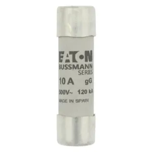 BUSSMANN C14G10S Fuse Link, Slow Blow, 51mm length, 10A, 690VAC, 10 Pack | BD2WHA