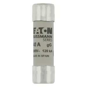 BUSSMANN C14G40 Specialty Fuse, 40A, 500VAC | BD2KQV