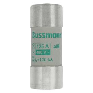 BUSSMANN C22M125S Sicherungseinsatz, träge, 58 mm Länge, 125 A, 690 VAC, 10er-Pack | BD3CAV