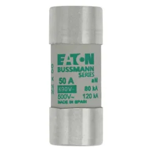 BUSSMANN C22M50 Specialty Fuse, 50A, 690VAC | BD2FVC