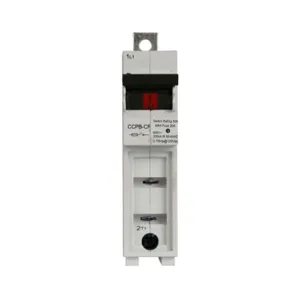 BUSSMANN CCP2B-1-30CF Fusible Disconnect, 30 A, 600 V, 1 pole, Finger Safe | BC9RTM CCPB-1-30CF