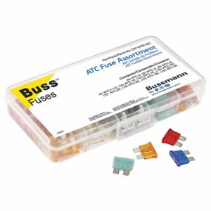BUSSMANN CDY10TRY-ATC Fuse Kit, ATC, 100 Fuses Included, 3 to 40 A, No Fuse Class | CQ8BUH 55NJ12