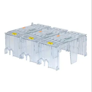 BUSSMANN CVRI-J-60600-3 Fuse Block Cover With Indicator, Pack Of 3 | CV6NYY