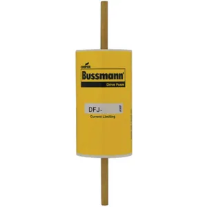 BUSSMANN DFJ-110 High Speed Fuse 110 A, Clip Lock, Melamine Tube | AF9ZWA 30YE17