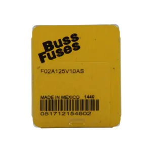 BUSSMANN F01A125V2A BUSSMANN F01A125V2A | BC9YWF