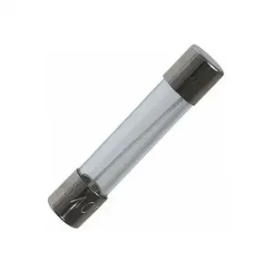 BUSSMANN F02B250V8/10A Cartridge Fuse, Slow Blow, 800mA, 250VAC, 60 Pack | BC8ZKY