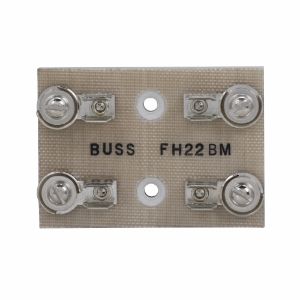 BUSSMANN FH22BM Fuse Block, 2 Pole, Black | BD3GNZ