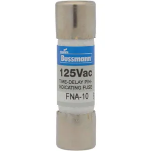 BUSSMANN FNA-8 Fuse 8a Indicating Fna 125vac Fiberglass | AA9EUQ 1CT57