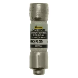 BUSSMANN FNQ-R-2-8/10 Fuse, 2.8 A, Non-Indicating, 200 kAIC, 600 V | AA9EVL 1CT96