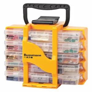 BUSSMANN Fuse-Caddy1 Fuse Kit, 270 Fuses, 2A To 100A | CH6PJX 52CN18