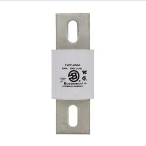 BUSSMANN FWP-500A High Speed Fuse, 500 A, 250 VAC/DC | AE8QVQ 6F435