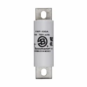 BUSSMANN FWP-90A Specialty Fuse, High Speed, Fast Blow, 700VAC/700VDC, 90A, Cartridge Blade Fuse | BD3ZMN