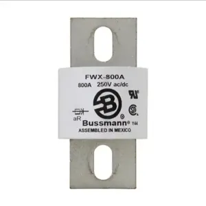 BUSSMANN FWX-800A Semiconductor Fuse, 800A, 250VAC | BD3BQK