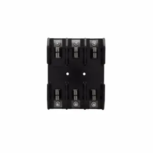 BUSSMANN J60100-3STR Fuse Block, 3 Pole, 600 A, 600 V, Black | BC9NFB