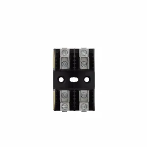 BUSSMANN J70032-2CR Fuse Block, 2 Pole, 32 A, 700 V, Black | BC9JUB