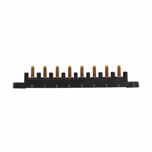 BUSSMANN C6344-2 Barrier Terminal Block, 400 A, Black , Thermoplastic | BD2HVF