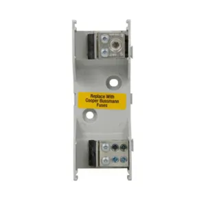 BUSSMANN JM60100-1MW14 Fuse Block, Class J, 1 Pole, 100 A, 600 V, Gray | BD2TXK