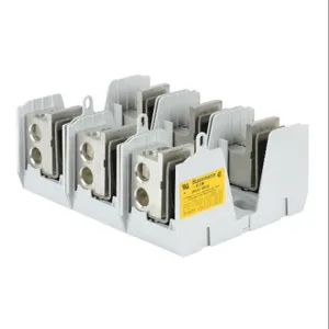 BUSSMANN JM60400-1MW26-3 Modular Power Distribution Fuse Block, Multi-Wire, 400A, 600V, 3-Pole | CV6RVZ