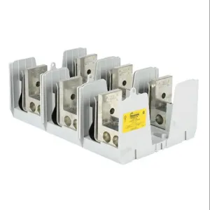 BUSSMANN JM60600-1CR-3 Modular Fuse Block, 600A, 600V, 3-Pole, 2 Line/2 Load Opening Per Pole | CV6RWB